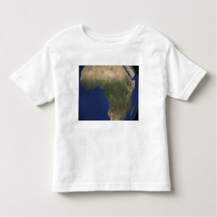Erde mit Landbedeckung in Afrika Kleinkind T-shirt