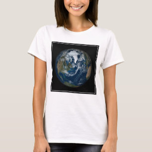 Erde mit Wolken und Meereis 2 T-Shirt