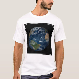 Erde mit Wolken und Meereis T-Shirt