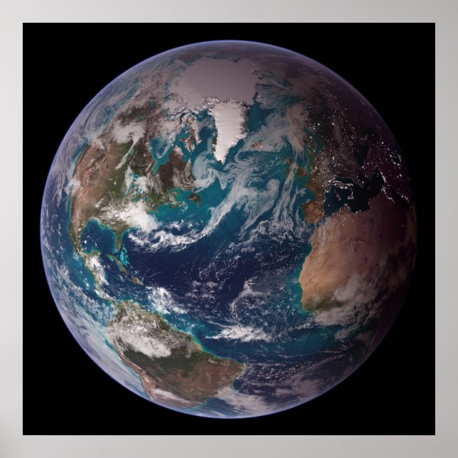 Erde Poster (Vorne)