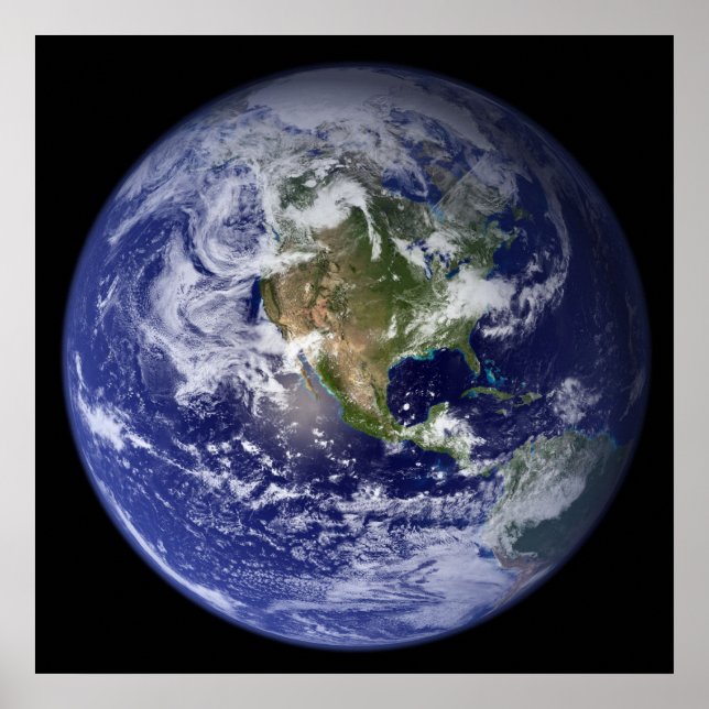 Erde Poster (Vorne)