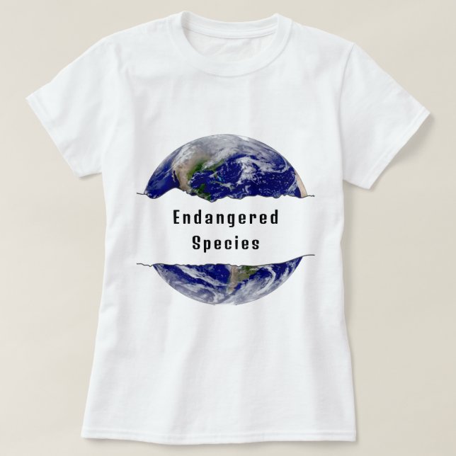 Erde T-Shirt (Design vorne)