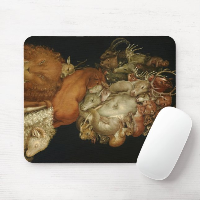 Erde, Terra, 1570 von Giuseppe Arcimboldo Mousepad (Mit Mouse)