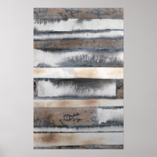 Erde u. Rauch I Poster