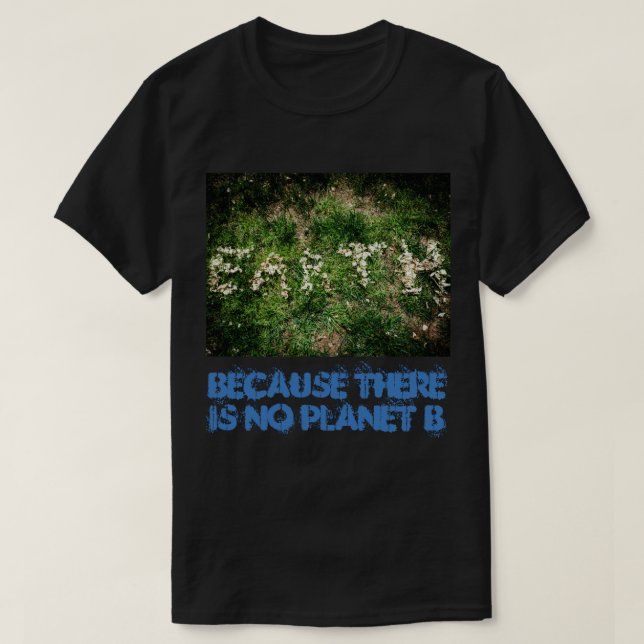 Erde und Klimawandel T-Shirt (Design vorne)