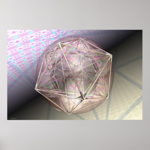 Erde und Mars pro Martineau Poster