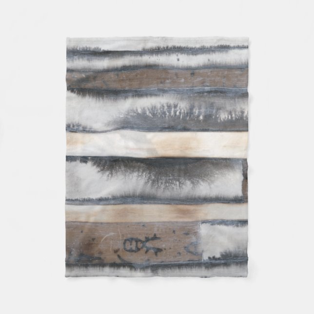 Erde und Rauchen I Fleecedecke (Vorderseite)