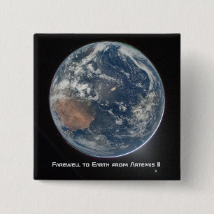 Erde von Artemis II Button