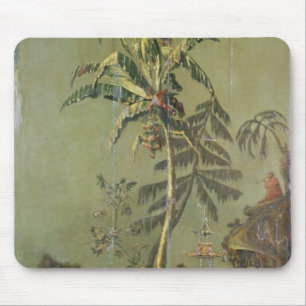 Erde, von einer Reihe darstellenden Platten Mousepad