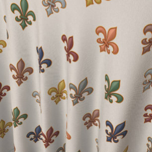  Erde Wald Fleur-de-lis Design Licht  Stoff