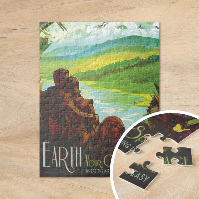 Erde | Zukunftsvisionen der NASA Puzzle (Von Creator hochgeladen)