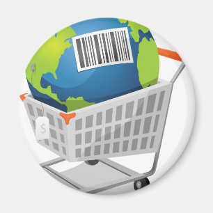 Erde zum Verkauf Magnet