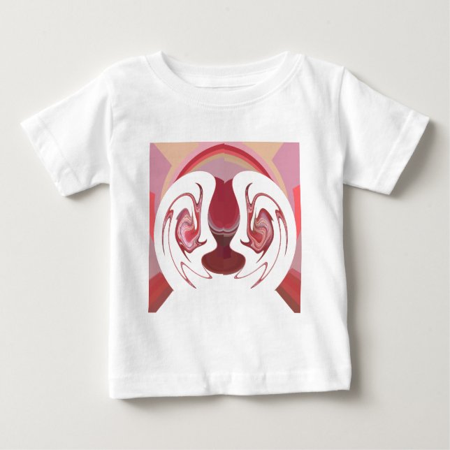 Erdember: Texturierte Tapestry aus Afrika Baby T-shirt (Vorderseite)