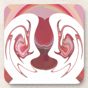 Erdember: Texturierte Tapestry aus Afrika Getränkeuntersetzer