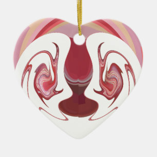 Erdember: Texturierte Tapestry aus Afrika Keramikornament