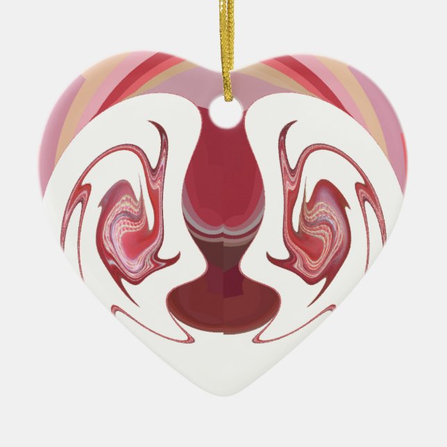 Erdember: Texturierte Tapestry aus Afrika Keramikornament (Vorne)