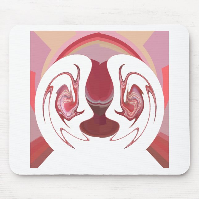 Erdember: Texturierte Tapestry aus Afrika Mousepad (Vorne)