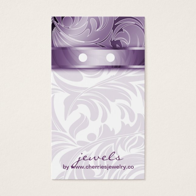Erden von Display Cards Moderne Wirbel Schmuck (Vorderseite)