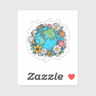 Erdenschönheit Aufkleber