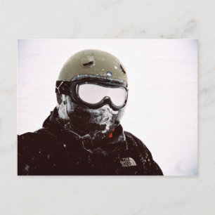 Erderwärmung (in umgekehrter Richtung) Postkarte