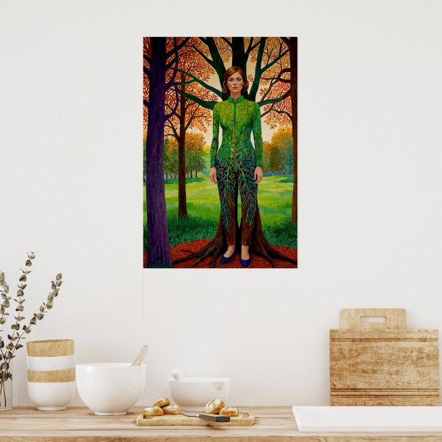 “Erdessa’s Portrait”  - The Disguise of Stillness Poster (Küche)