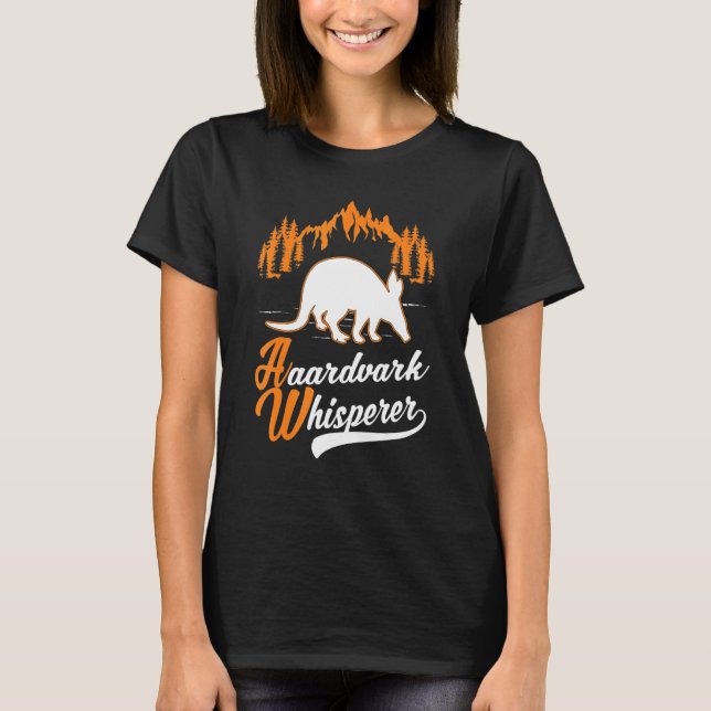 Erdferkel-Flüsterer T-Shirt (Vorderseite)