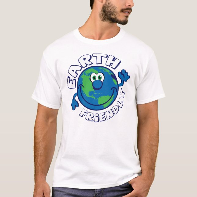 Erdfreundliche Kinder T-Shirt (Vorderseite)