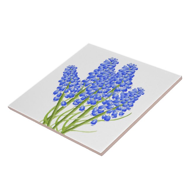 Erdfrühling auf einer Keramik (M) Fliese (Seite)