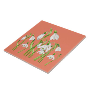 Erdfrühling auf einer Keramik (S) Fliese