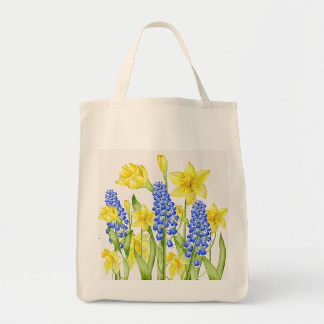 Erdfrühling auf einer Tote Tasche (M,D) (Vorne)