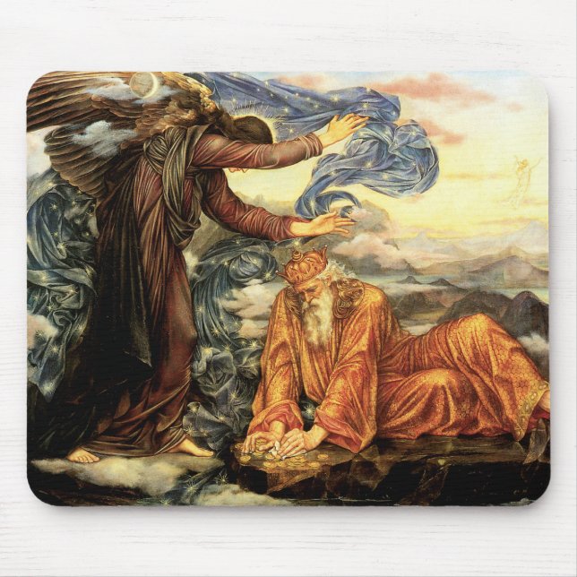 Erdgebunden an Evelyn De Morgan, Viktorianische Ku Mousepad (Vorne)