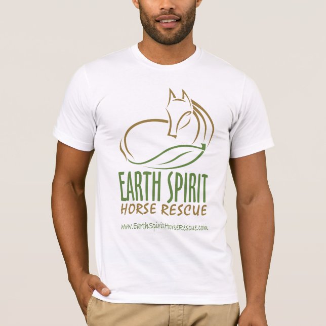 Erdgeist-Pferderettung - T-Shirt (Vorderseite)
