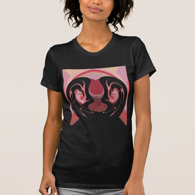 Erdglut: Texturiertes Afrika-Teppichmuster T-Shirt (Vorderseite)