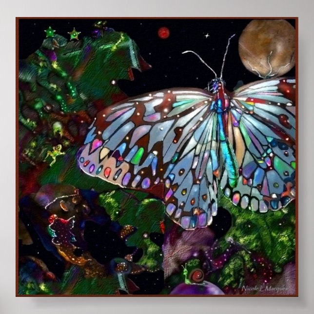 Erdgrenze Poster (Vorne)