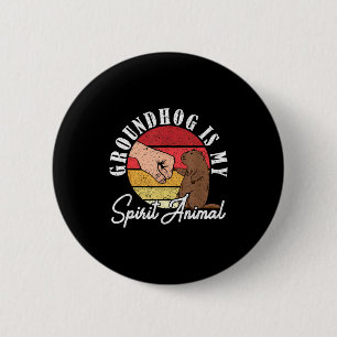 Erdhörnchen Erdhörnchen Ist Mein Geist Tier Button