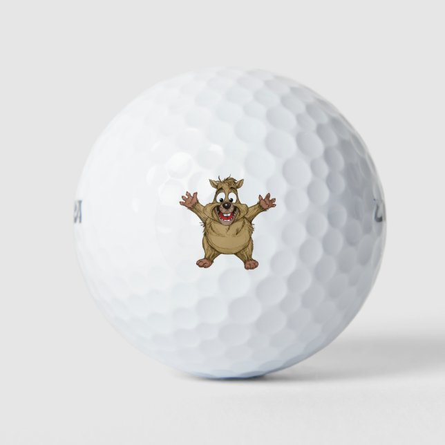 Erdhuhn Golfball (Vorderseite)