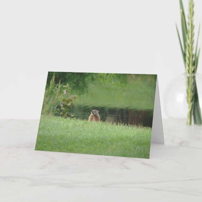 Erdhuhn Karte (Vorderseite)