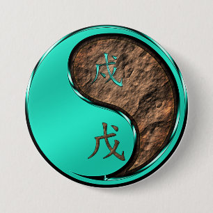 Erdhund Button