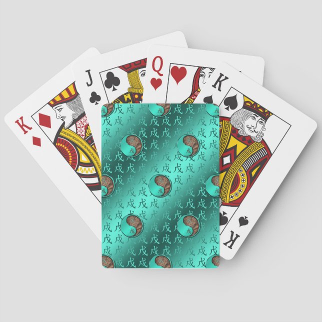 Erdhund Spielkarten (Rückseite)