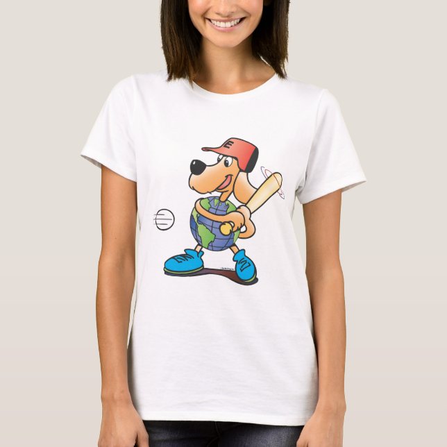 Erdhundebaseball T-Shirt (Vorderseite)