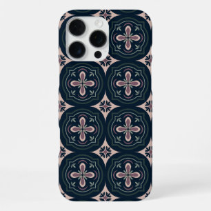 erdige farbene florale geometrische Fliesen iPhone 16 Pro Max Hülle