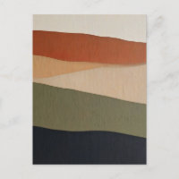 Erdige, geschichtete Landschaft Abstrakt