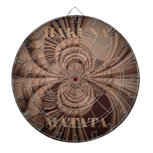 Erdige Hakuna Matata Kunst Druck Dartscheibe