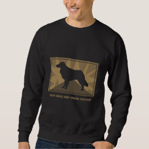 Erdige Neuschottland-Enten-läutender Retriever-T Sweatshirt