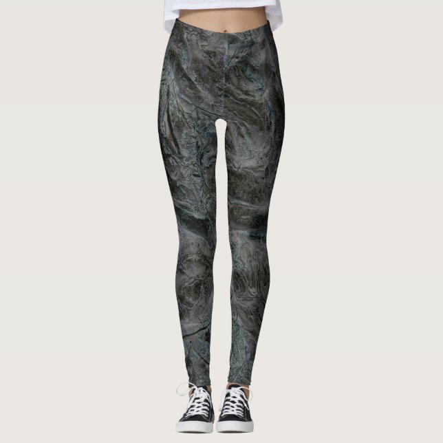 ERDIGES MUSTER durch Slipperywindow Leggings (Vorderseite)
