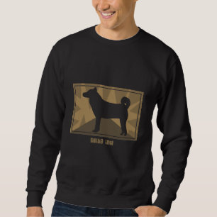 Erdiges Shiba Inu Sweatshirt
