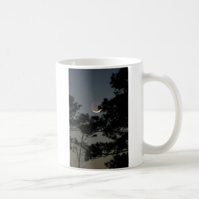 Erdlicht-Mond Kaffeetasse (Rechts)