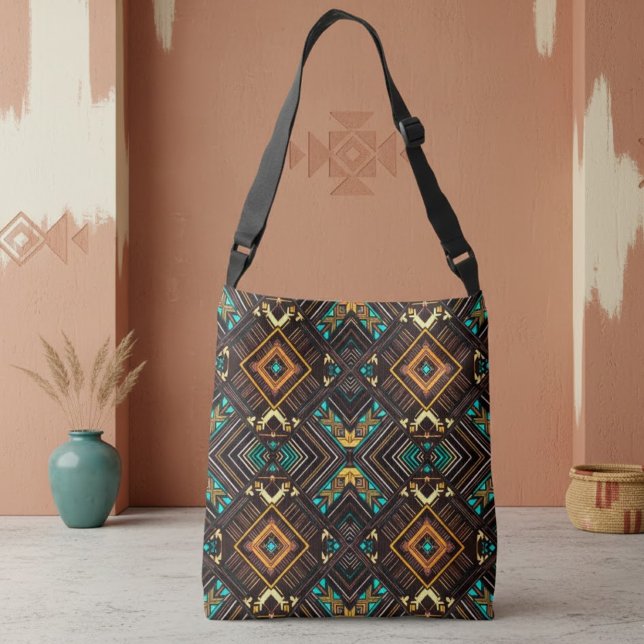 Erdmandala-Tasche Tragetaschen Mit Langen Trägern (Von Creator hochgeladen)