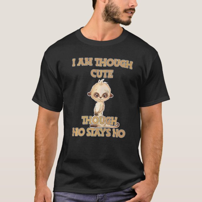 Erdmännchen-Baby T-Shirt (Vorderseite)