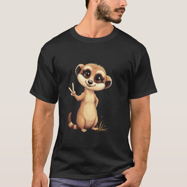 Erdmännchen T-Shirt (Vorderseite)